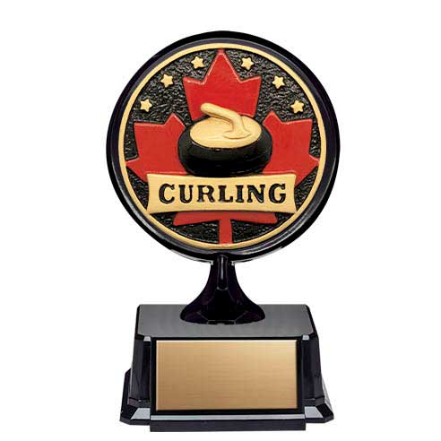 Curling, 4 1/2" Holder on Base - Patriot Series XRMCF3835