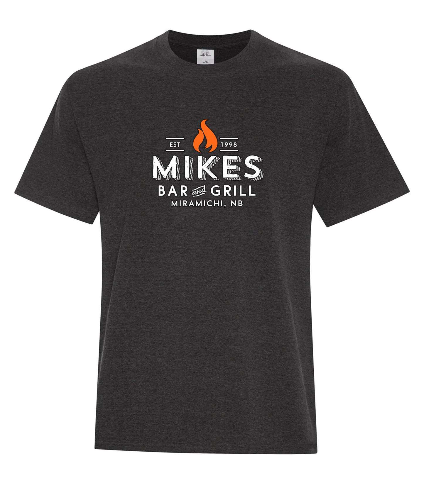 Mike's Bar - Earth Wash Black Tee