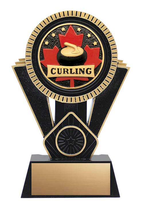 Curling 7’’ Holder on Base - Patriot Series XRMCF7035