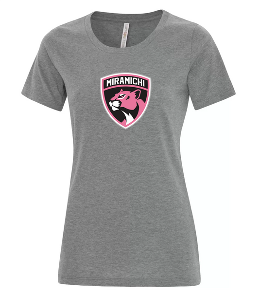 Miramichi Panthers - Ladies Cotton T-shirt