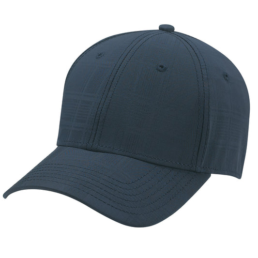 AJM -Polyester Plaid & Spandex Cap-AC5011