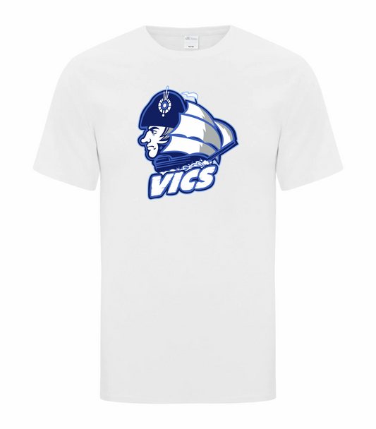 Cotton T-Shirt White - Nelson Vics Softball 2024