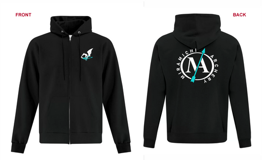Miramichi Archery - Full Zip Hoodie