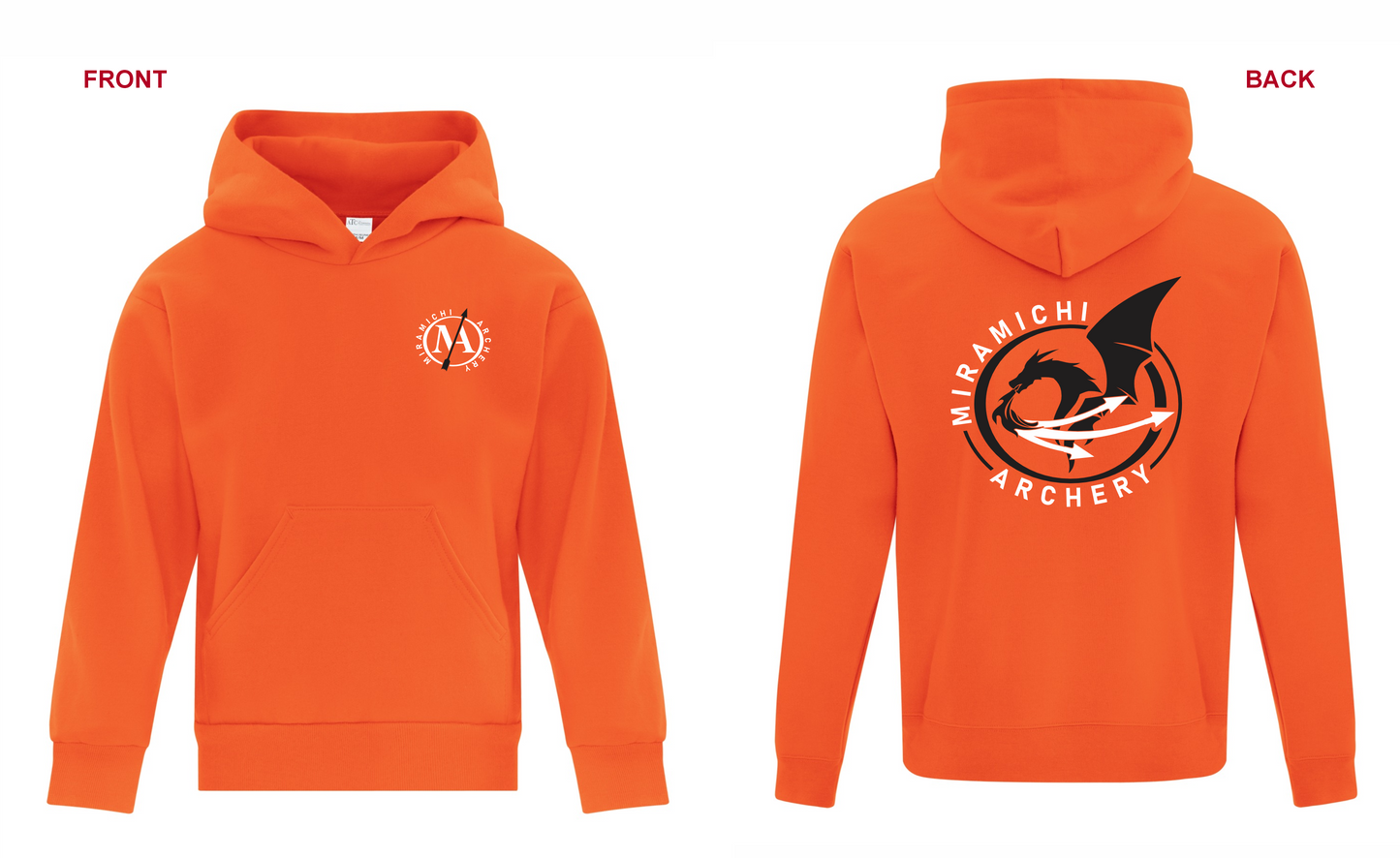 Miramichi Archery - Fleece Hoodie