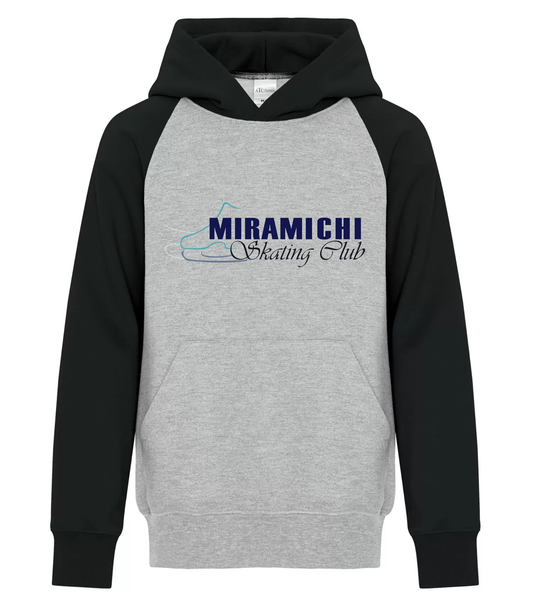 Two Tone Cotton Hoodie - Miramichi Skating Club 2024-25