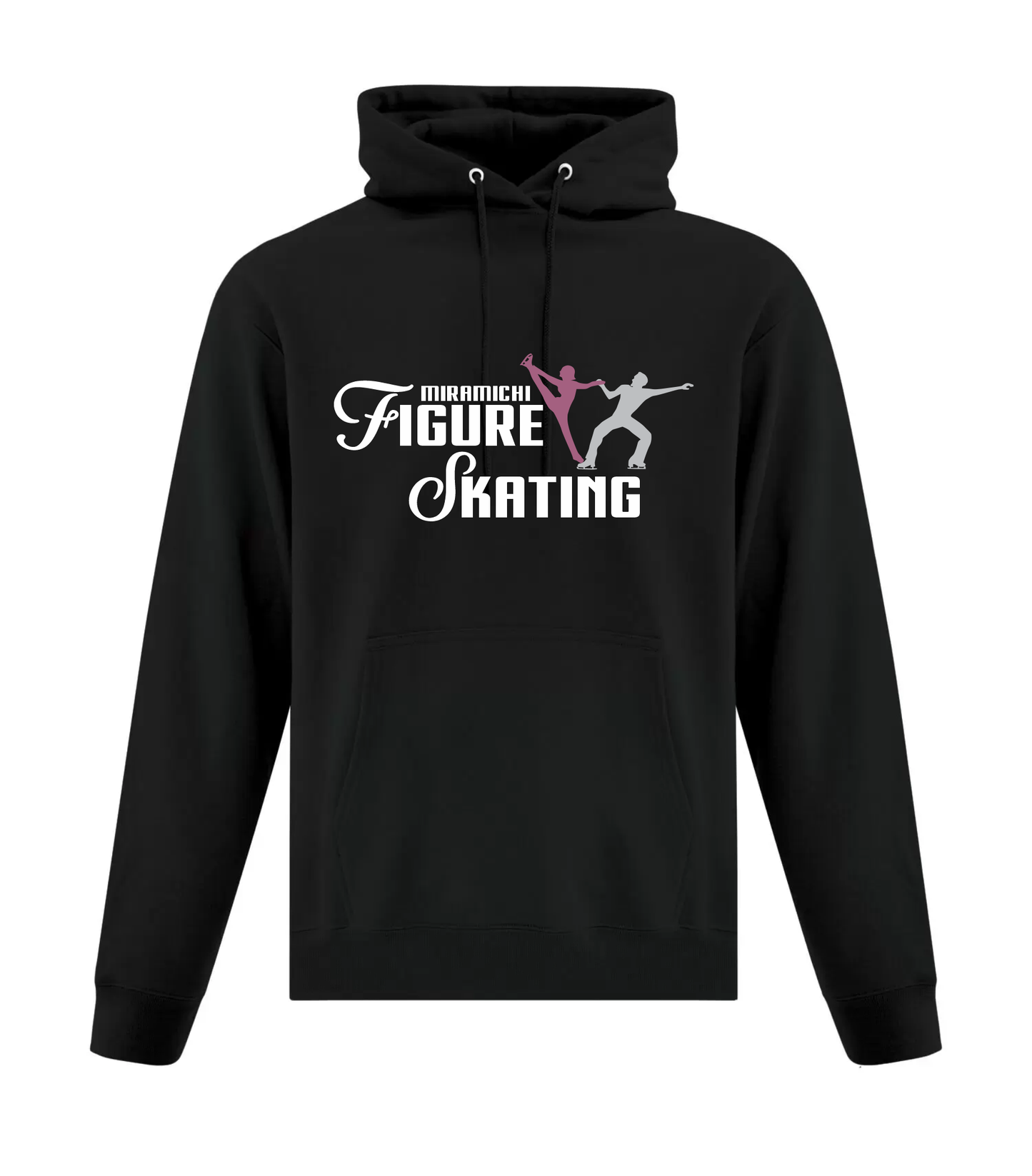 Cotton Hoodie - Black - Miramichi Figure Skating 2024-25
