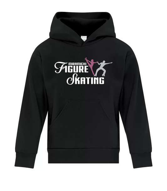 Cotton Hoodie - Black - Miramichi Figure Skating 2024-25
