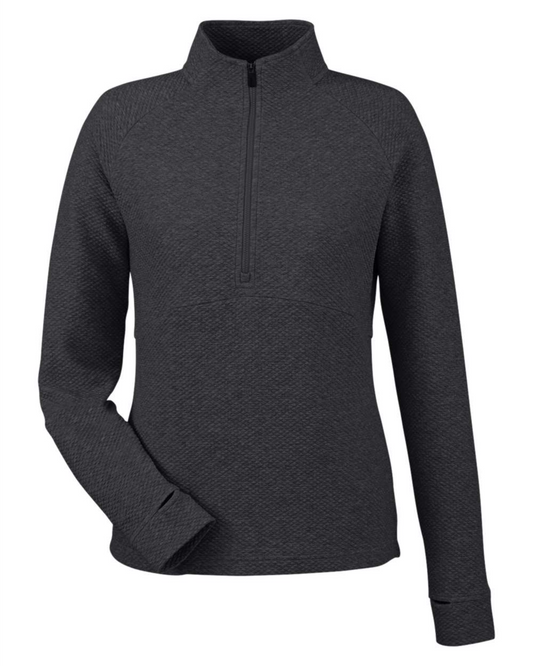 Women's Spirit Textured Quarter-Zip Pullover - NE725W