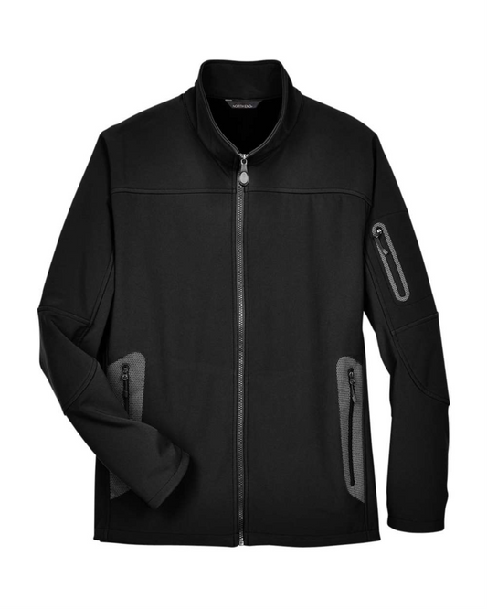Men's Three Layer Fleece Bonded Shell Technical Jacket - 88138