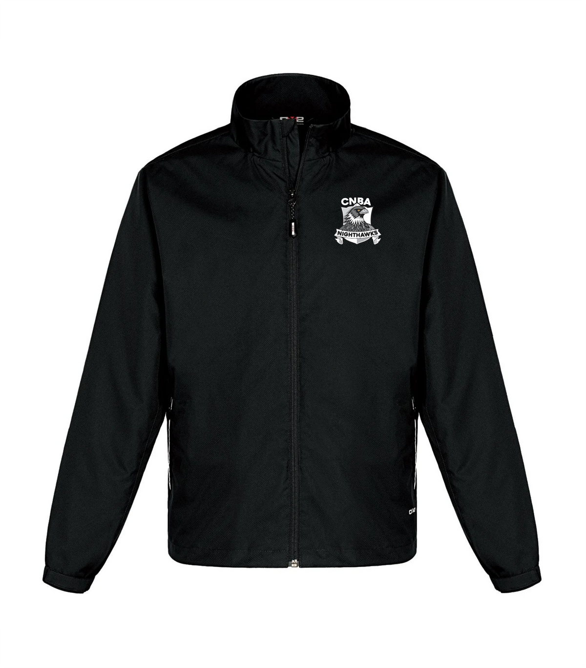 Track Jacket with Printed Logo - Black - CNBA 2026-27