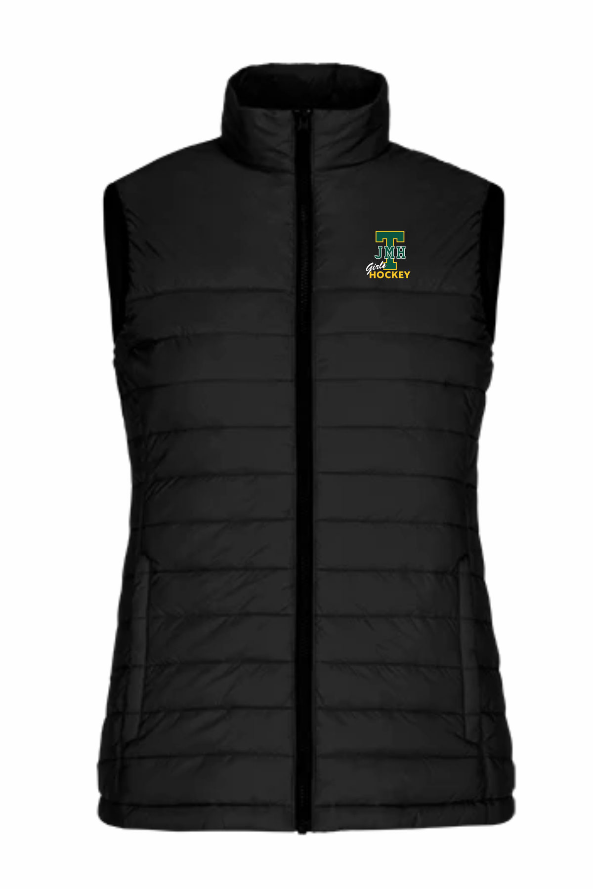 JMH Girls Hockey - Printed Puffy Vest