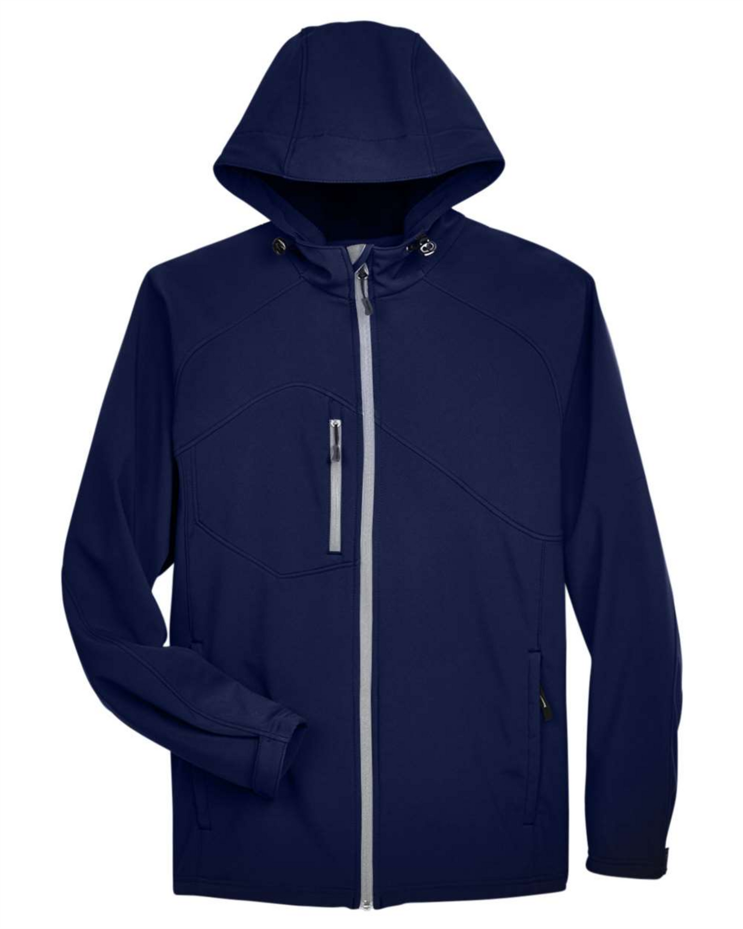 Men's Prospect Two-Layer Fleece Bonded Soft Shell Hooded Jacket - 88166