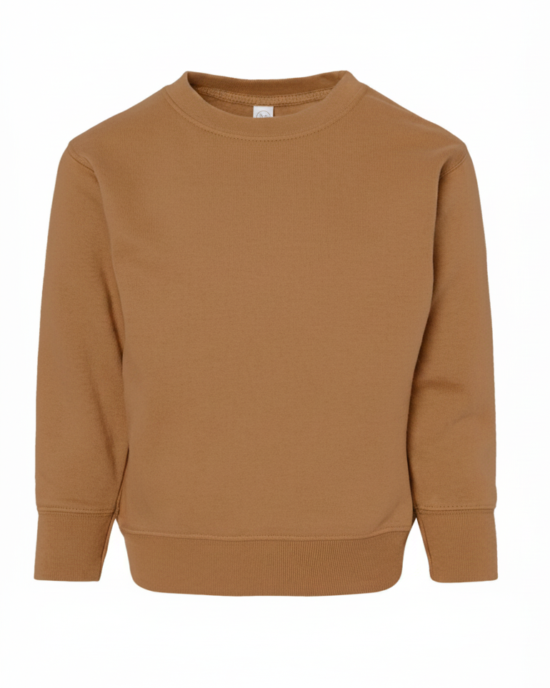 Toddler Fleece Crewneck Sweatshirt - Rabbit Skins 3317