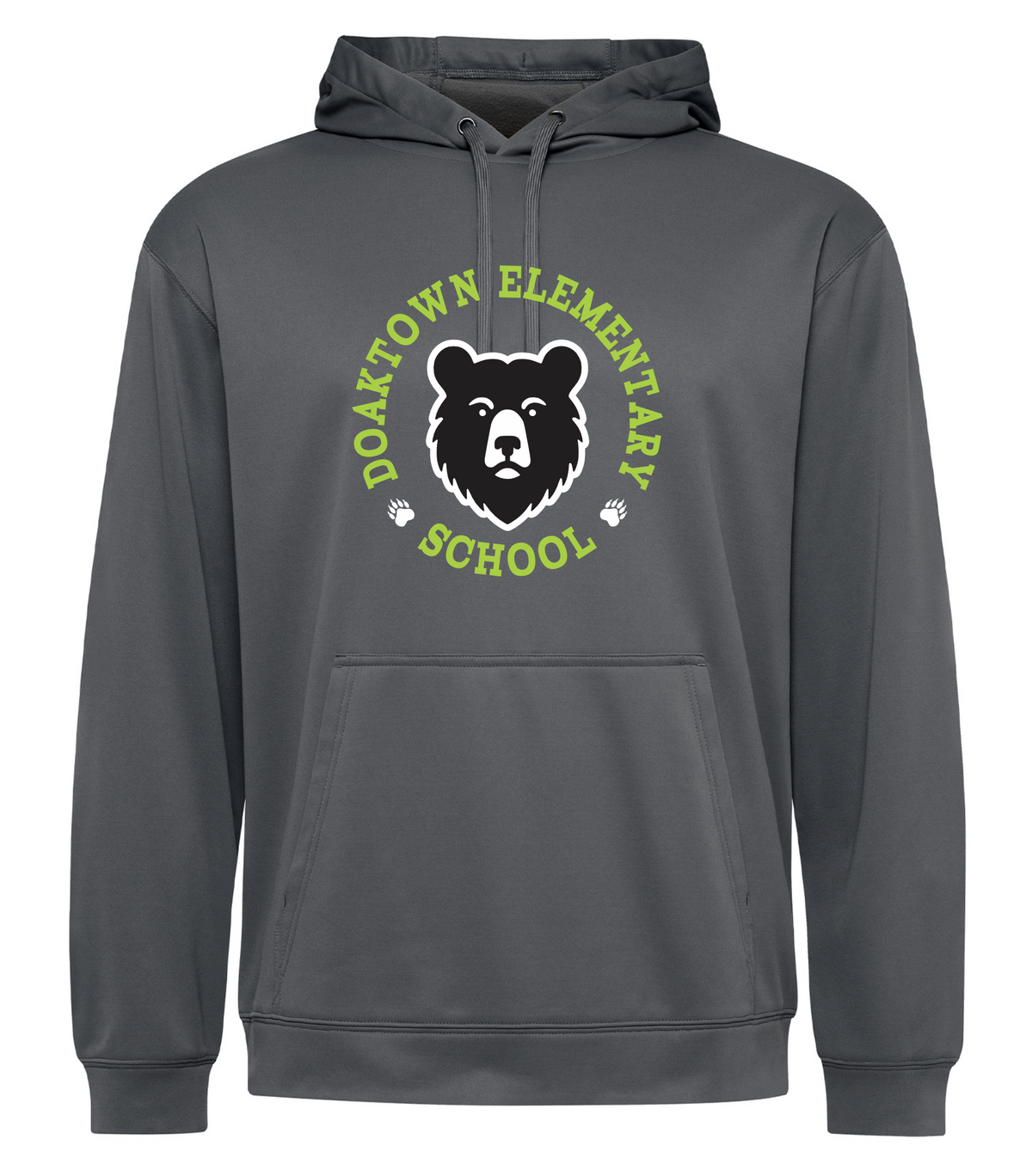 ATC Essential Performance Hoodie - Coal Grey - Doaktown Elementary 2026-27