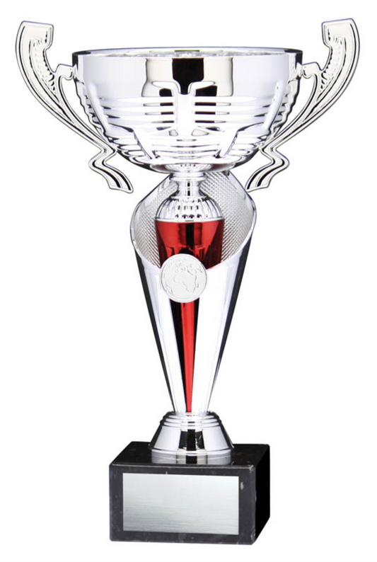 Ecomomy Cup - Silver/Red - Economy series EC217