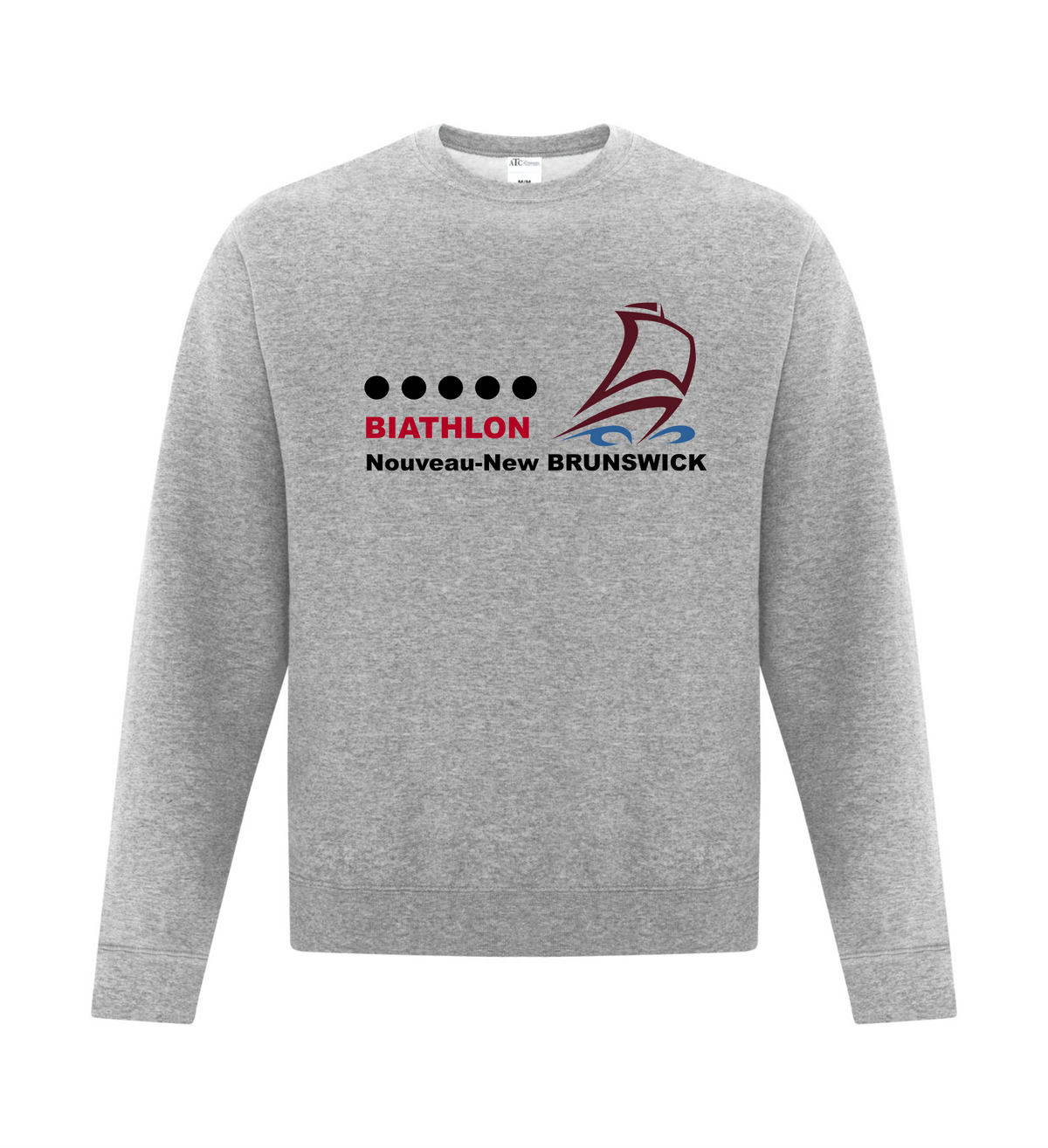 Everyday Fleece Crewneck Sweatshirt - Biathlon Noveau-New Brunswick