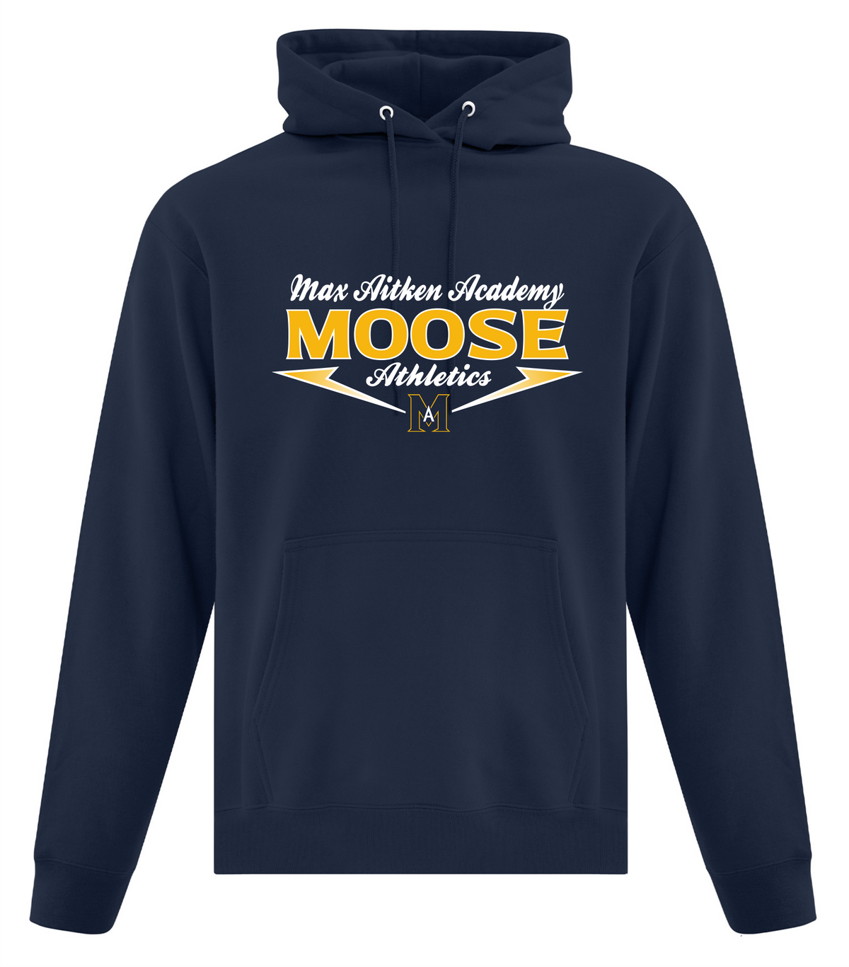 Everyday Fleece Hoodie - Team Navy - Max Aitken Academy 2026-27