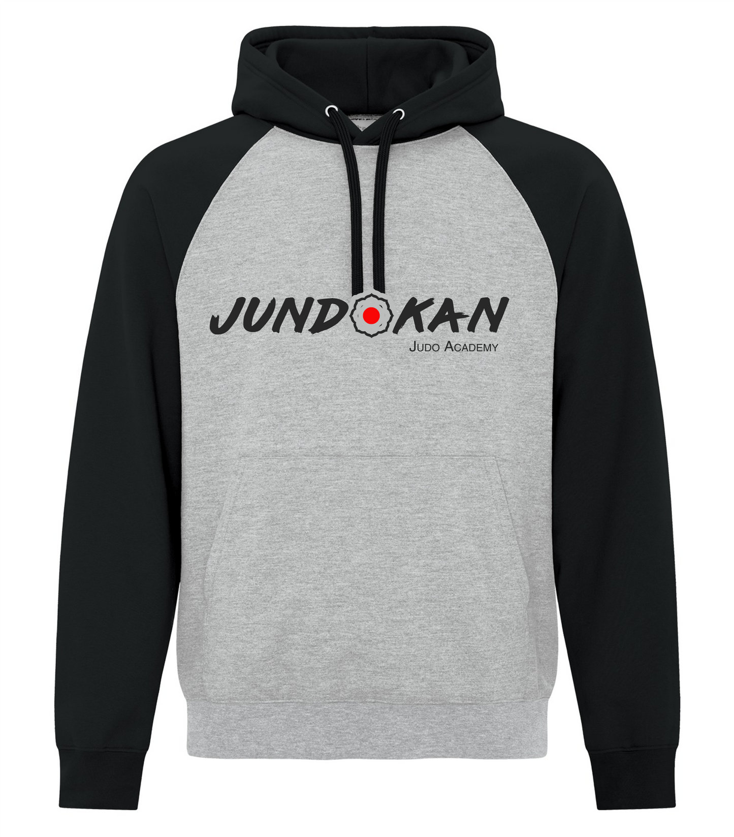 Everyday Fleece Two Tone Hoodie -Athletic Black Heather- Jundokan Judo Academy