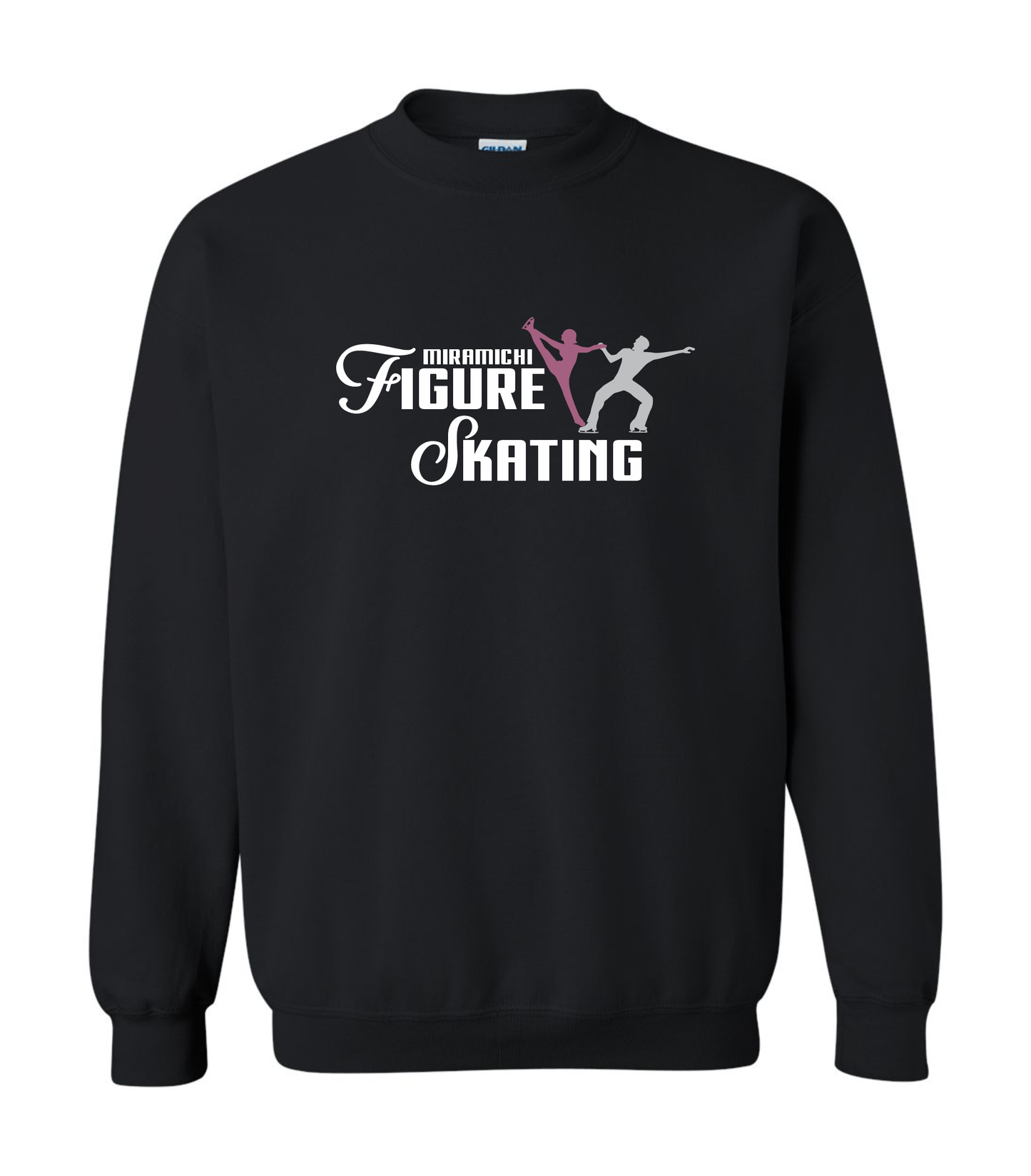Crewneck Sweatshirt - Black - Miramichi Figure Skating 2024-25