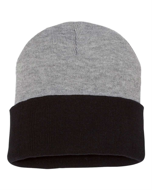 Toque - Color Blocked Cuffed Beanie - Sportsman SP12T