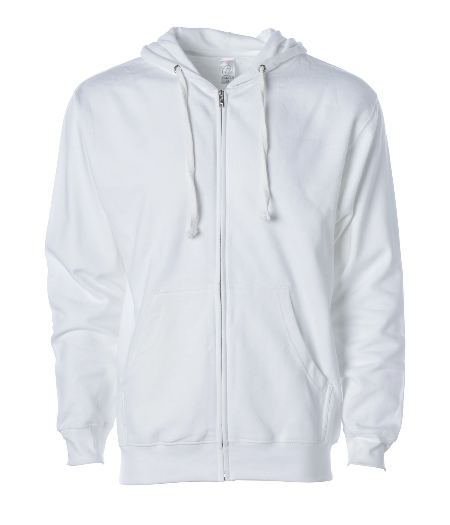Midweight Full-Zip Hooded Men's Sweatshirt - Independent Trading Co. SS4500Z