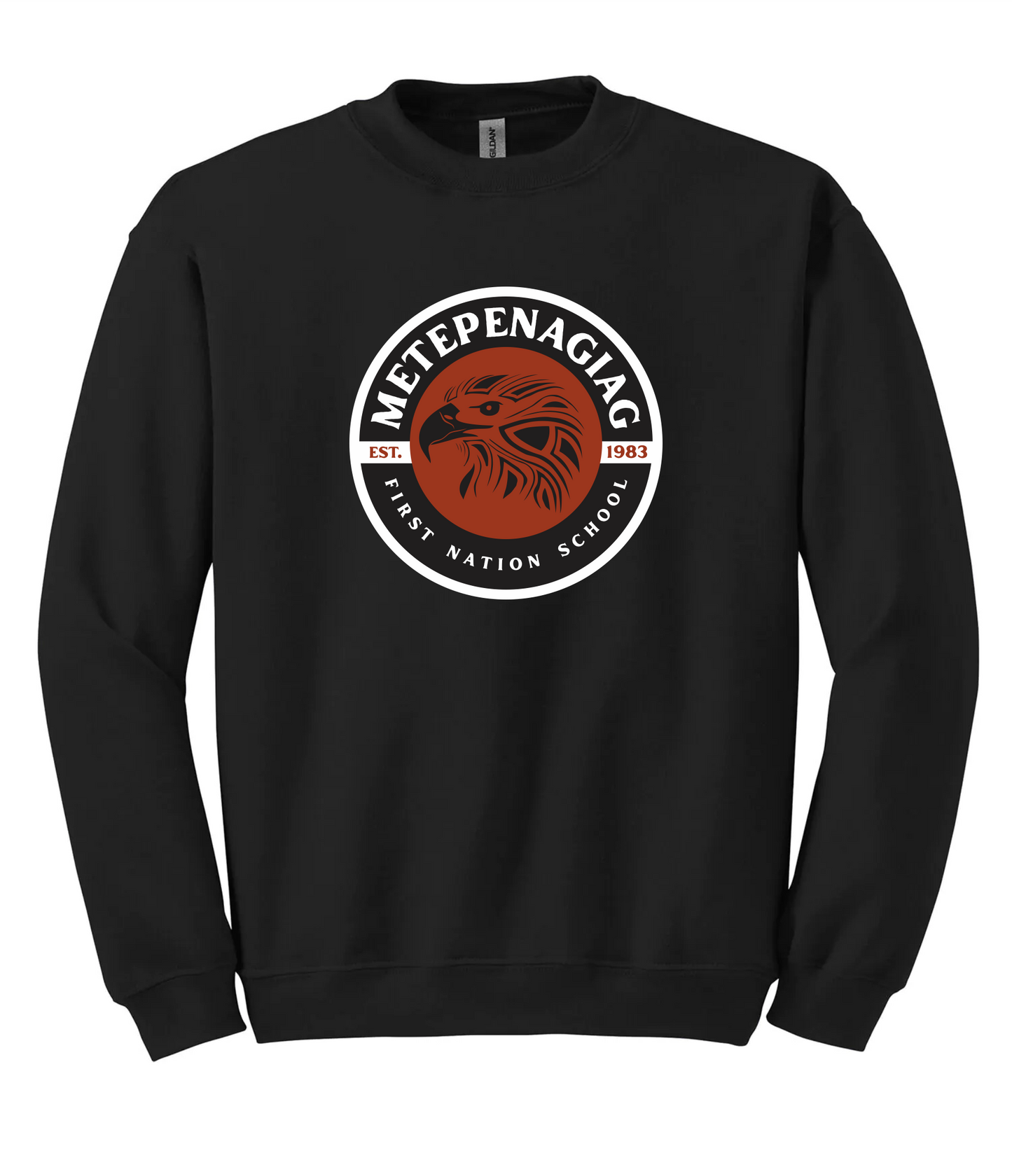 Heavy Blend Crewneck Sweatshirt - Metepenagiag School 2024-25