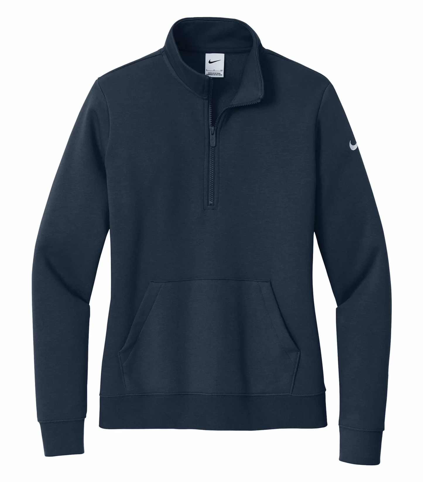 Nike Club Fleece Sleeve Swoosh Ladies' 1/2 Zip - NKDX6720