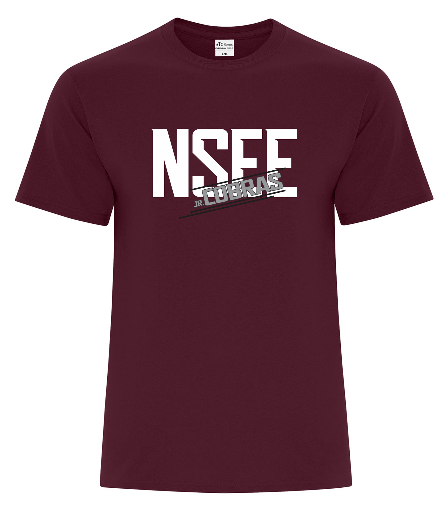 Athletic Heather Cotton Blend T-shirt - NSEE School 2025-26