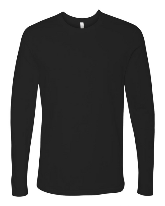 Cotton Long Sleeve T-Shirt - Next Level 3601