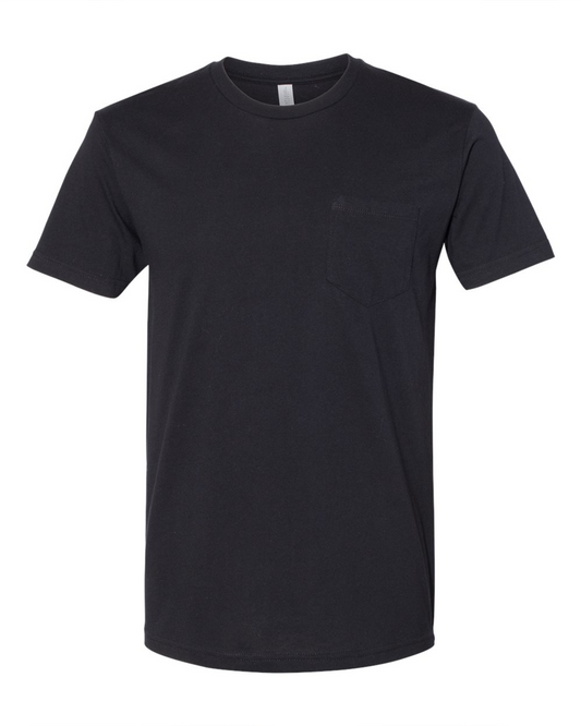 Cotton Pocket T-Shirt - Next Level 3605