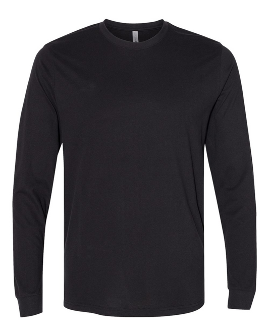 Sueded Long Sleeve T-Shirt- Next Level 6411