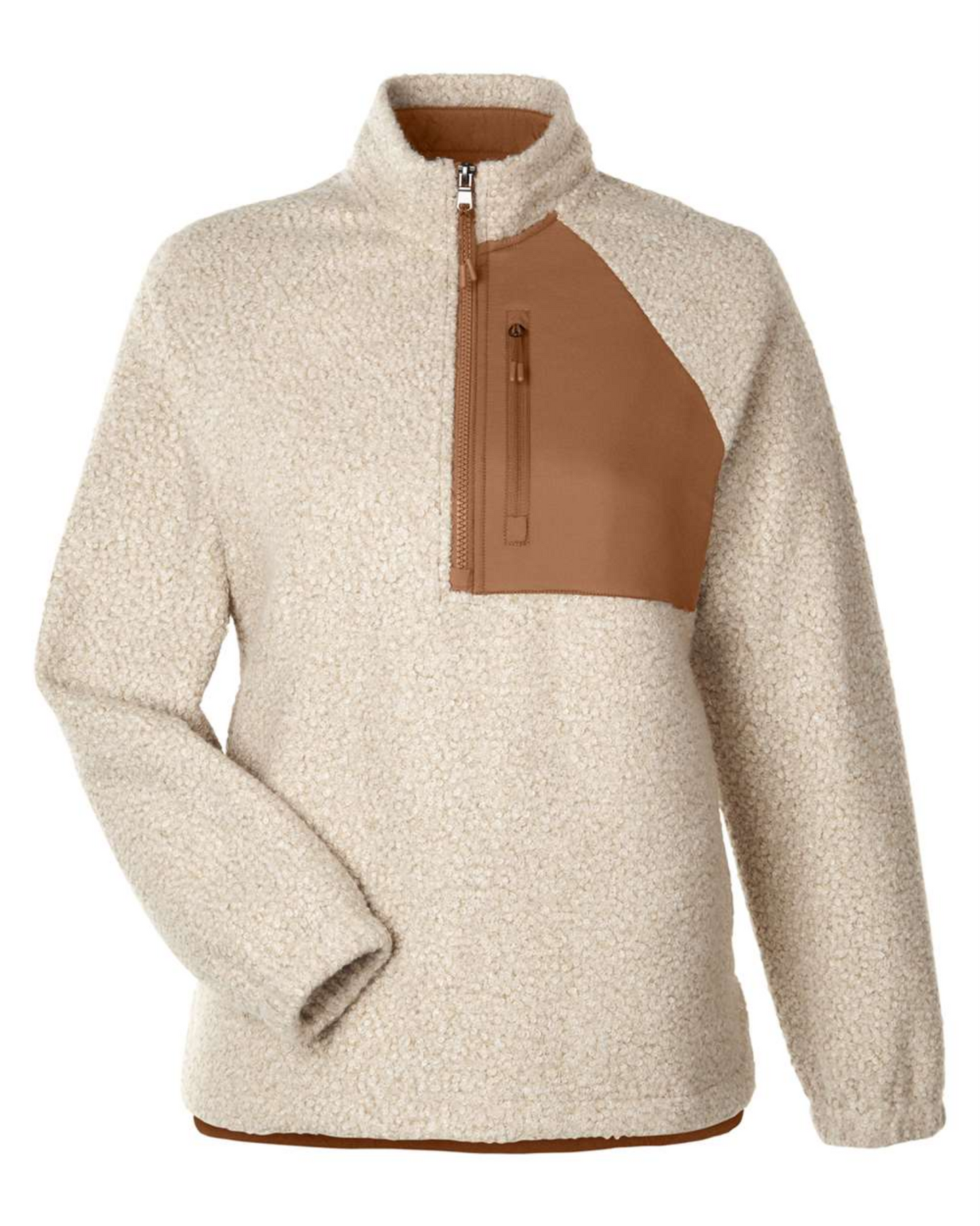 Ladies' Aura Sweater Fleece Quarter-Zip Pullover - NE713W