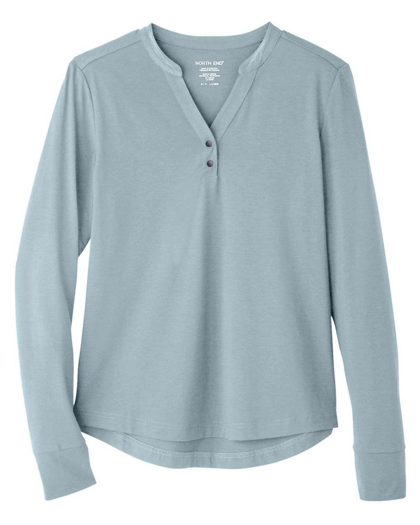 Ladies' JAQ Stretch Performance V-Neck Snap Pullover - NE400W