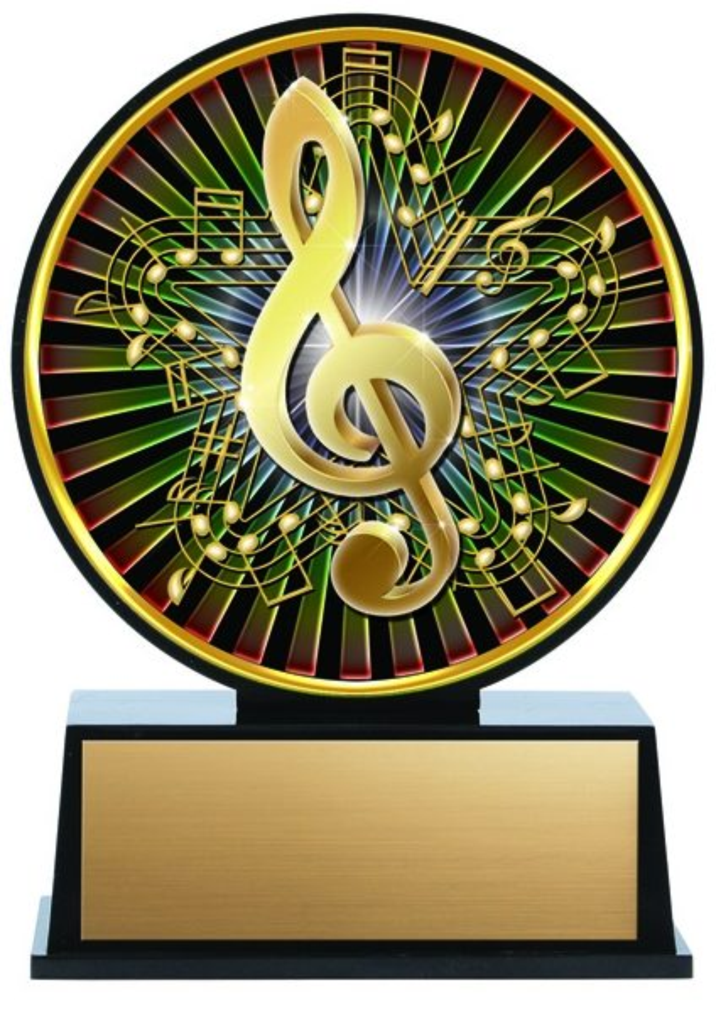 Music 4 1/2" Holder on Base - Vibe Series