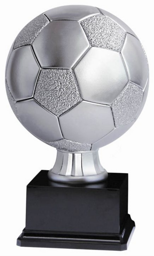 Soccer 13.5’’ Annual trophy on Black Base