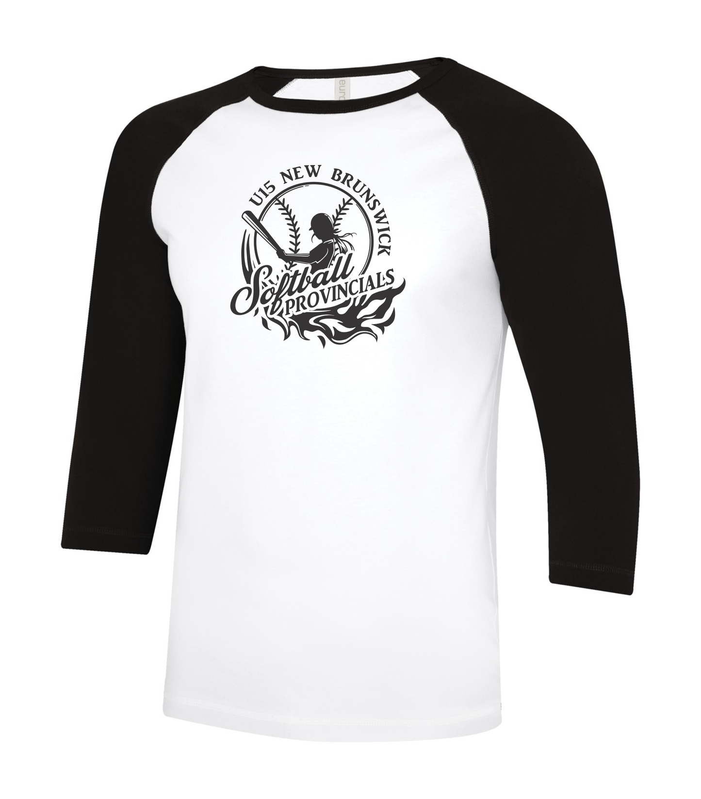 Ring Spun Baseball Tee - U15 NB Softball 2026