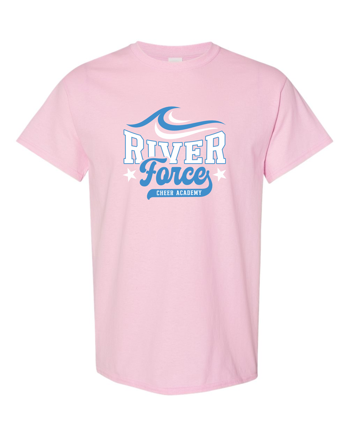Cotton T-shirt - Pink - River Force Cheer Academy