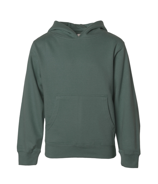 Midweight Hooded Youth Sweatshirt - Independent Trading Co. SS4001Y