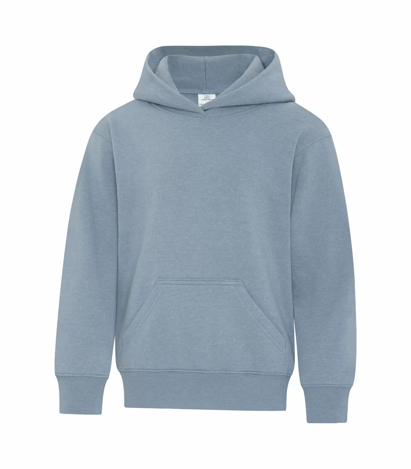 Youth Hoodie - Earth Wash Fleece Sweatshirt - ATC Y6500