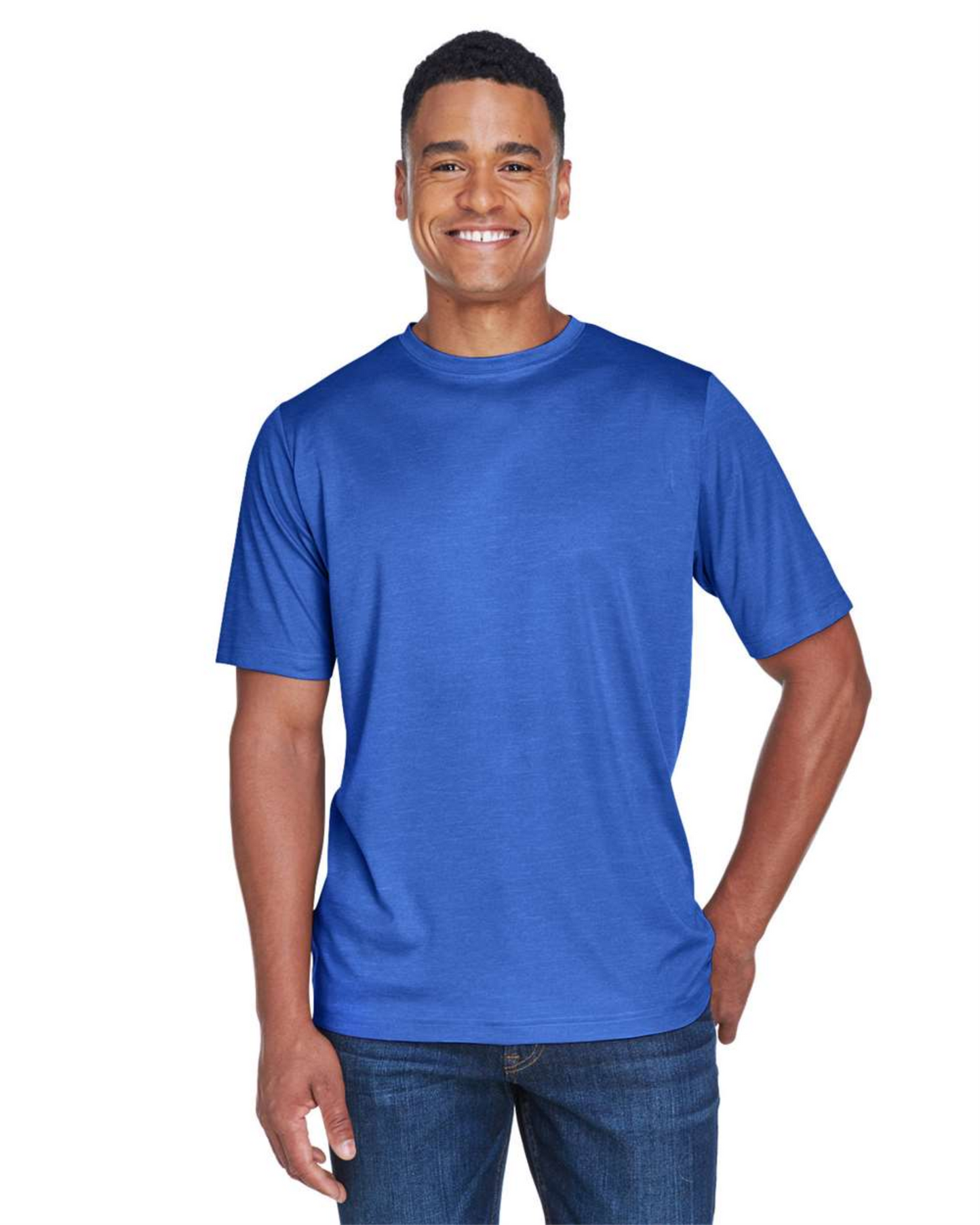 Sonic Heather Performance T-Shirt ─Team 365 TT11H