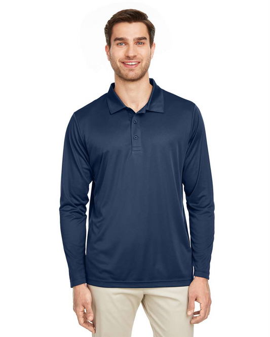 Zone Performance Long Sleeve Polo ─ Team 365 - TT51L