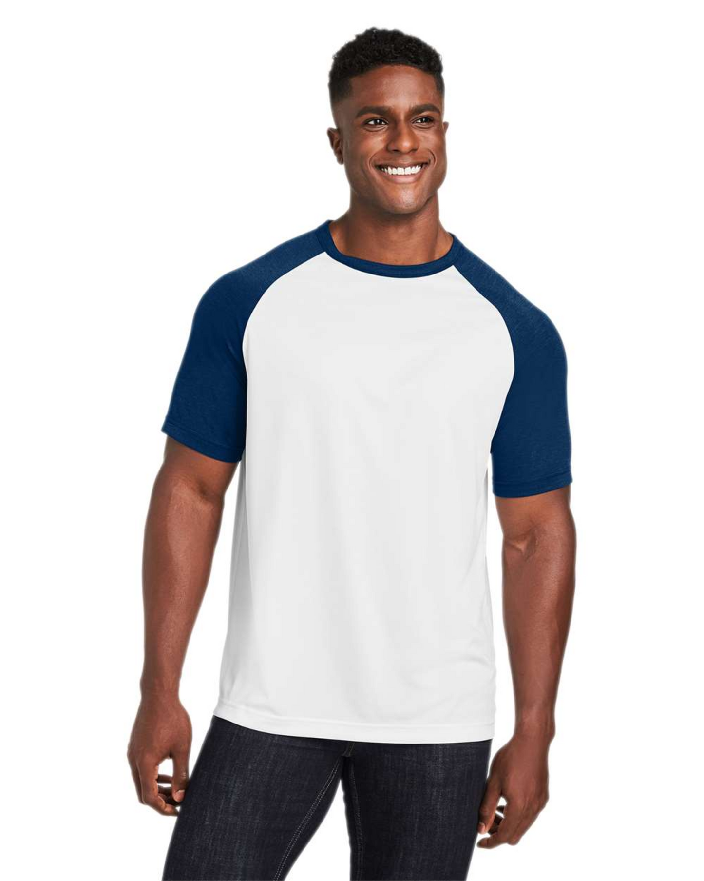 Zone Colorblock Raglan T-Shirt ─ Team 365 TT62