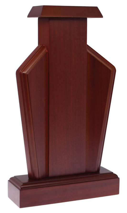 Perpetual Award - Mahogany Finish 14" Annual trophy - WTP2044