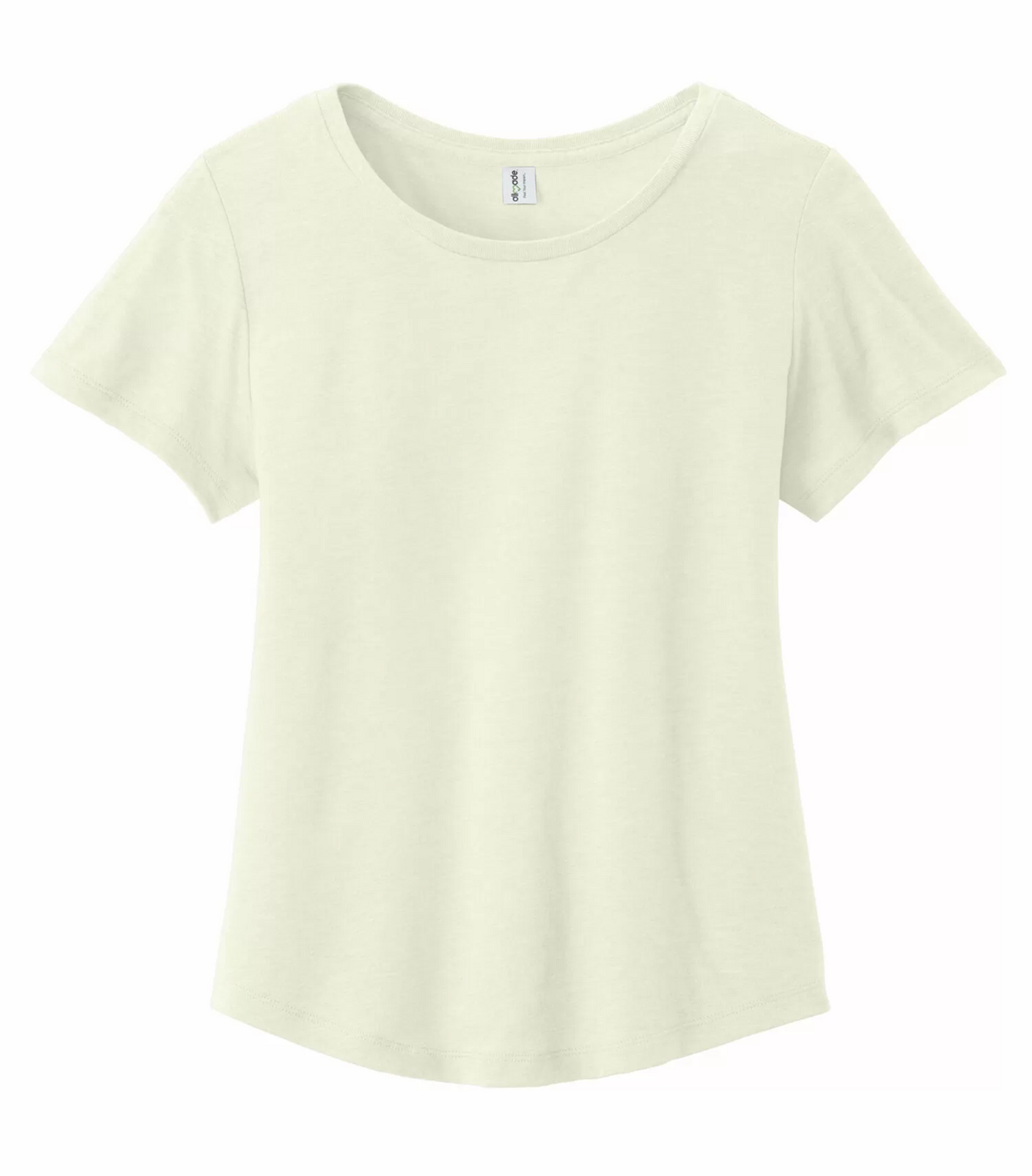 Ladies' Relaxed Organic Cotton Scoop Neck Tee - Allmade collection