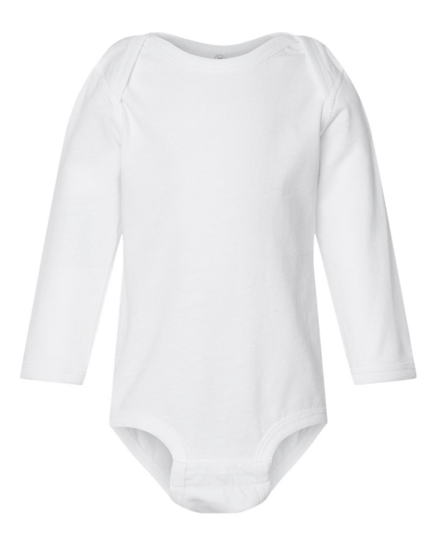 Infant Fine Jersey Long Sleeve Bodysuit - Rabbit Skins 4421