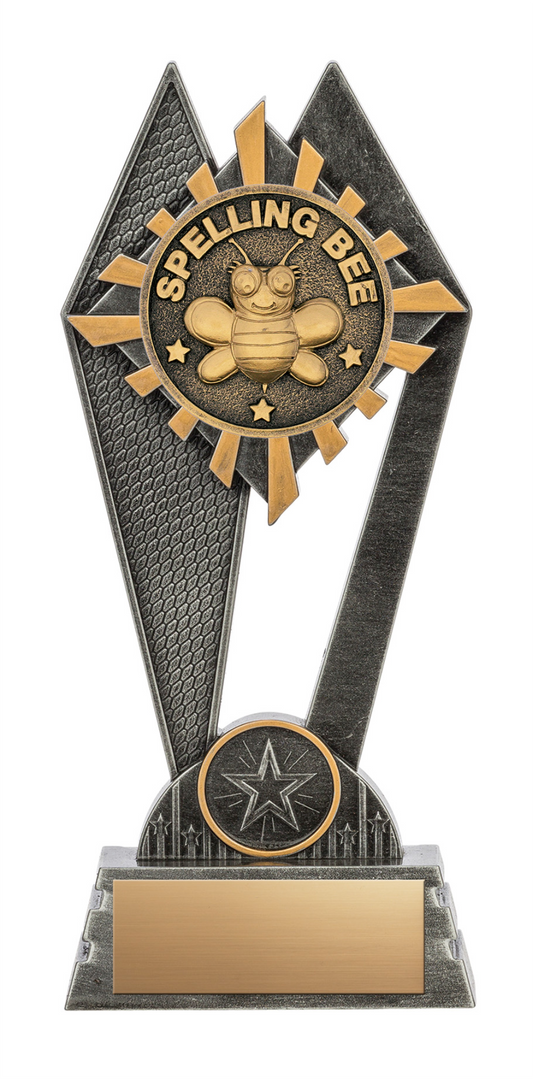 Spelling Bee trophy - Peak series