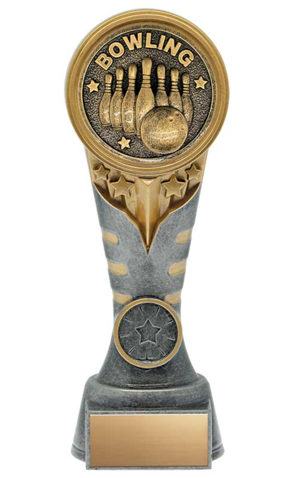 10 Pin Bowling trophy - Ikon Series 7’’ & 8’’