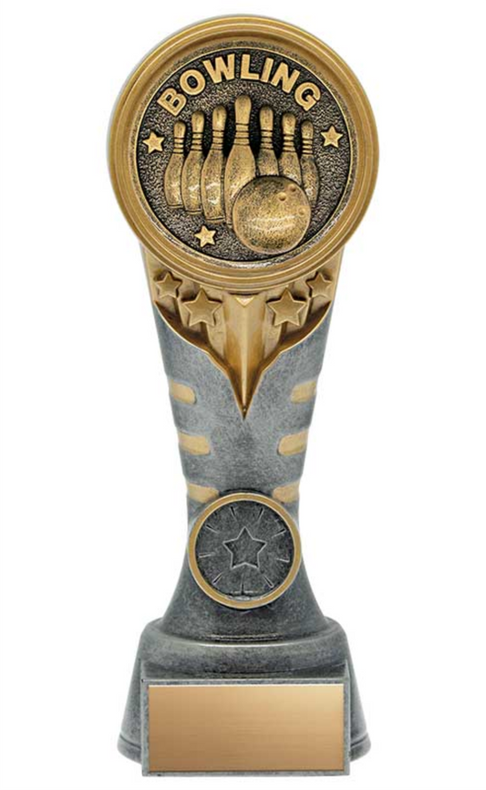 10 Pin Bowling trophy - Ikon Series 7’’ & 8’’