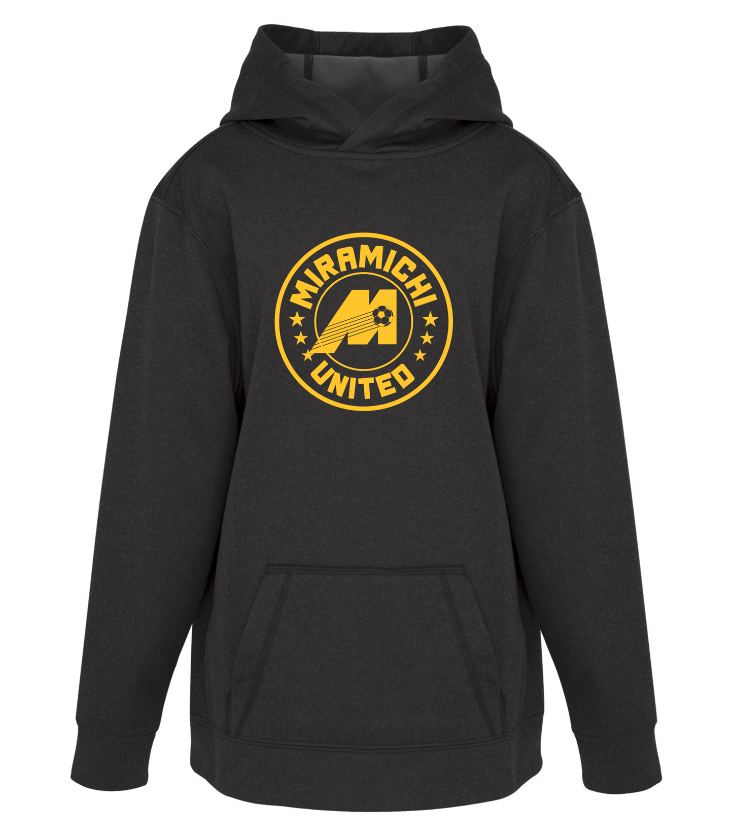 Miramichi United - Game Day Fleece Hoodie - Charcoal Heather
