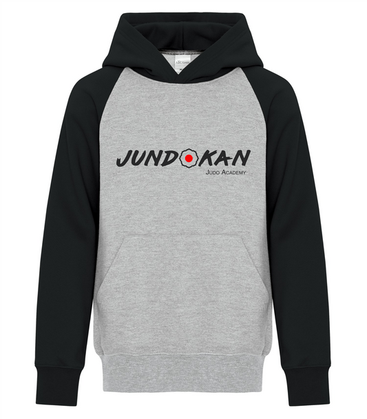 Everyday Fleece Two Tone Hoodie -Athletic Black Heather- Jundokan Judo Academy